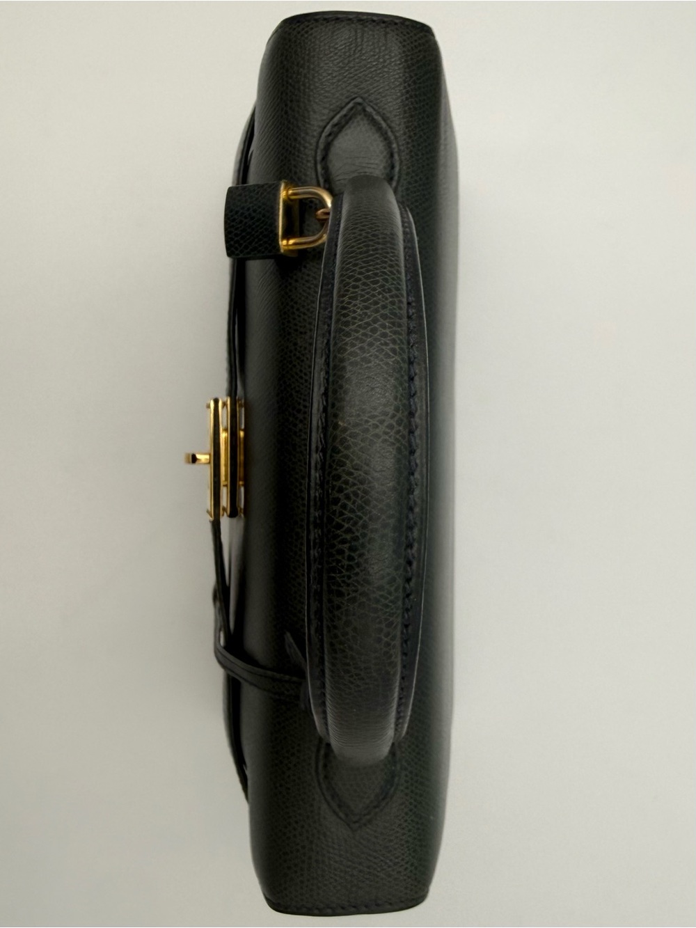 🐢MORABITO COUSU MAIN 1905 PARIS • SCALA 29 Bag in Dark Blue • Made in FRANCE - Picture 7 of 16